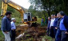 En la visita de Tour�s a Laro no hubo presencia del gobierno local.