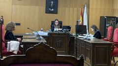 El acusado compareci� a la vista en Ourense por videoconferencia.
