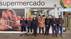 Inauguraci�n de un Claudio Express en la estaci�n de servicio situada junto al H�per Gadis de Bastiagueiro