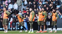 El Celta comenz� la semana y la preparaci�n del duelo ante el Sevilla entrenando en Bala�dos ante su afici�n.
