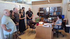 Presentacin de la mocin de censura en el Ayuntamiento de Forcarei