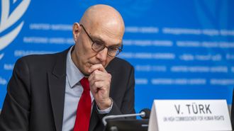 El alto comisionado de las Naciones Unidas para los Derechos Humanos, Volker T�rk, en una imagen de archivo
