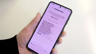 Una estafa digital a trav�s de SMS