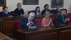 Pleno de despedidas en el Concello de Lugo