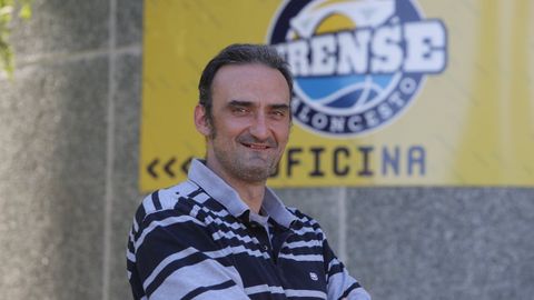 Sergio Prez Anagnostou, director deportivo del Club Ourense Baloncesto.