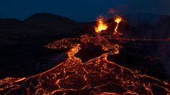 Las imgenes del volcn de Islandia enerupcin