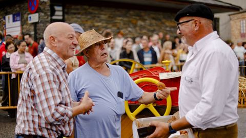 Meira reivindic� los trabajos acestrales del campo en una nueva edici�n de la Festa da Malla.