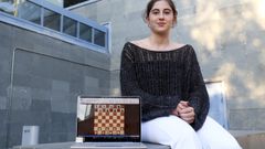 Paula Suárez Gómez joven jugadora de ajedrez