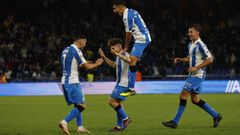 Mario Soriano pidiendo perdn tras marcarle a su exequipo