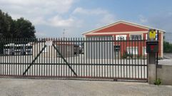 Instalaciones de la empresa de San Xurxo de Asma en la que se produjo el suceso