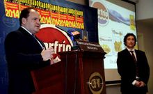 Santiago Montejo agradeci� a todo el equipo su colaboraci�n para conseguir los premios.