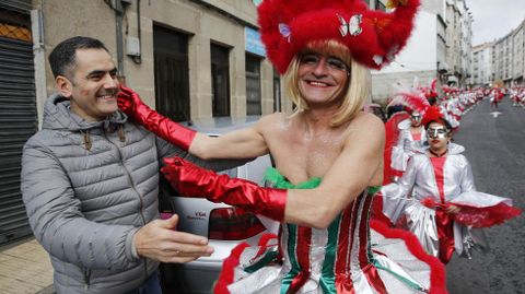 Desfile de entroido en Celanova