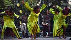 Apertura del Festival Internacional de Folklore