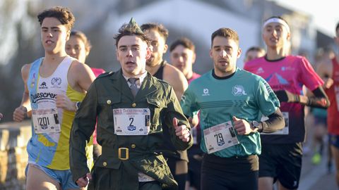 Carrera San Silvestre de Lugo, organizada por el Club Fluvial