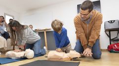 Formaci�n en reanimaci�n cardiopulmonar, este pasado s�bado, en A Brea 