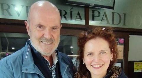 Guadalupe V�zquez con �ngel Rodr�guez