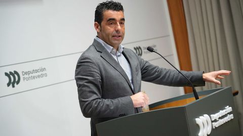 Luis L�pez, presidente de la Diputaci�n de Pontevedra, en un imagen de archivo