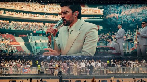 Bad Bunny, en un momento del concierto