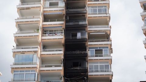 Imagen de archivo de un bloque de viviendas en Espa�a. 
