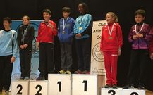 Los atletas estradenses escolares realizaron un buen campeonato.