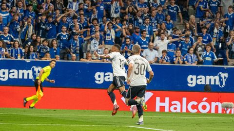 Las mejores im�genes del Real Oviedo ante el Real Madrid