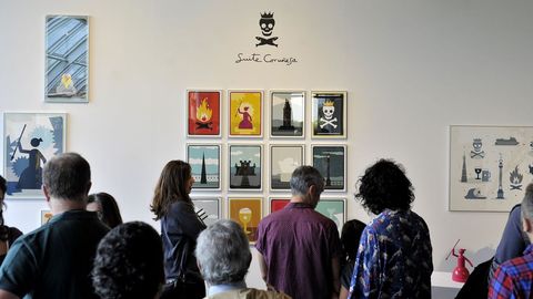 P�blico en la presentaci�n de la Suite coru�esa en el MAC