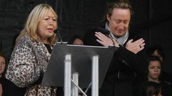 Cynthia y Julian Lennon