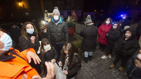 Cabalgata y recepci�n en Muxia