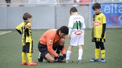 Un Nadal de f�tbol .Los prebenjamines pusieron el broche al cl�sico torneo navide�o organizado por el Pabell�n CF
