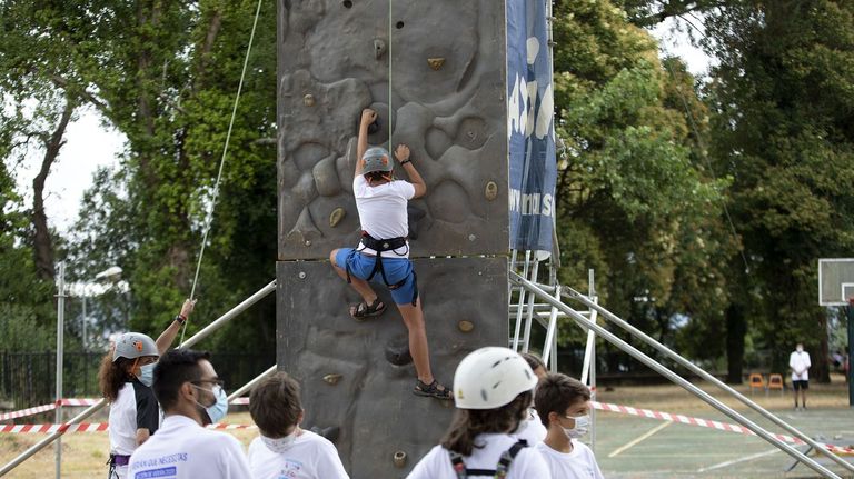 Foto de archivo de un campamento de verano de la Xunta