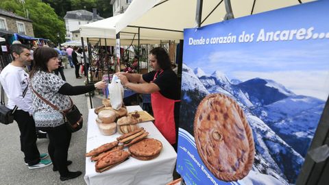 Feira da Empanada e outros produtos dos Ancares, en una imagen de archivo.