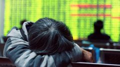 Las bolsas chinas vilvieron a cerrar con ca�das de m�s del 5 %