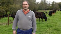 Roberto Louzao, que tiene su ganadería en el municipio pontevedrés de Cerdedo-Cotobade.