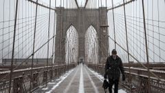 El temporal de nieve obliga a dormir a Nueva York