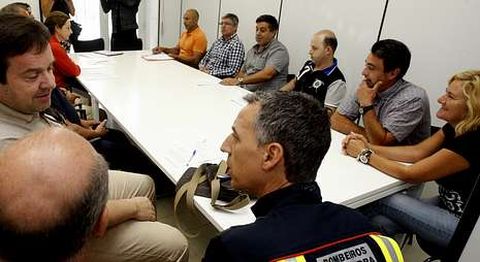 Los representantes de la junta de personal se reunieron ayer para analizar la sentencia. 