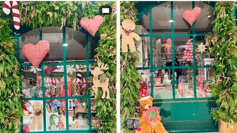 Decoraci�n estilo ingl�s de la tienda Dulce Deco en Nar�n