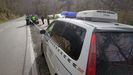 La Guardia Civil, en el punto en el apareci el cadver en el embalse de Arbn.La Guardia Civil, en el punto en el apareci el cadver en el embalse de Arbn