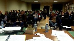 Vista general de la asamblea anual de la cooperativa Cobideza.