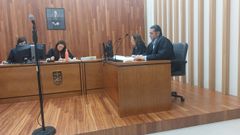 Imagen del juicio celebrado hoy en Vigo