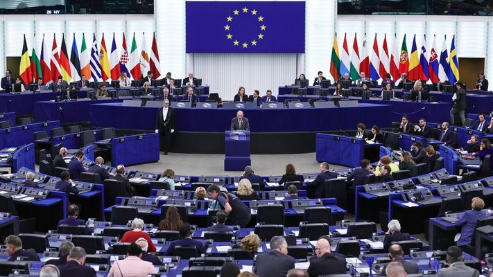 Sesi�n plenaria reciente en el Parlamento Europeo.