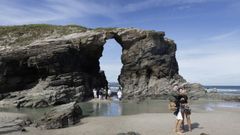 Ribadeo tendr� como punto de observaci�n As Catedrais, pero no se podr� bajar al arenal