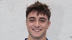Lucas Fanego lleg� el pasado verano al Somozas procedente del Viveiro, en cuya cantera se cri�