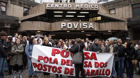 Protesta contra el ERE del 2010
