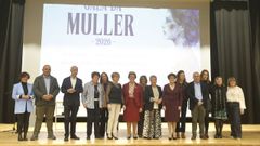 Homenajeadas en la Gala da Muller en Vilanova 