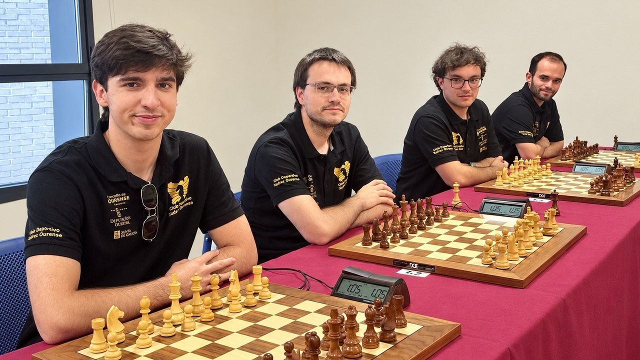 El Xadrez Ourense se alza con un meritorio bronce nacional en su exigente disputa en Albacete