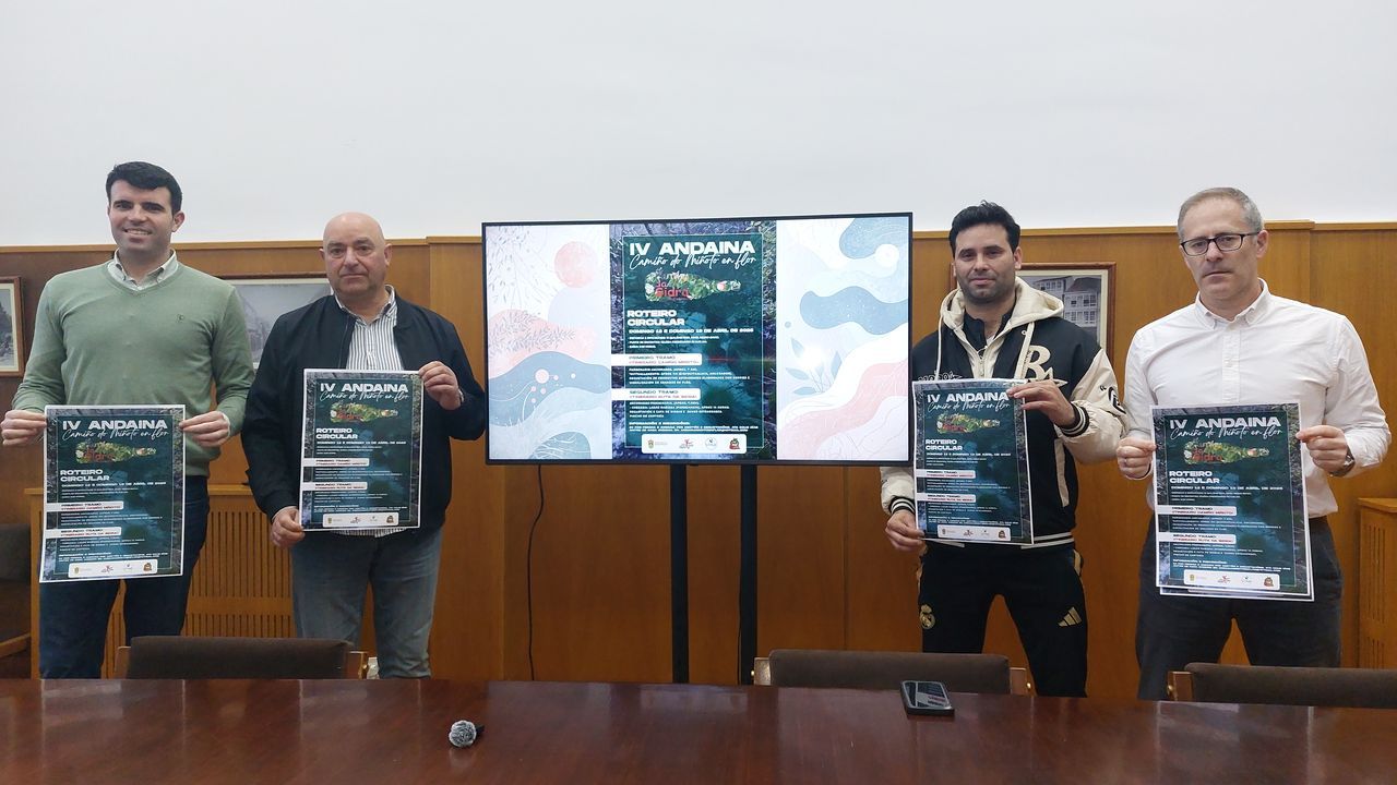 A Estrada propone un cóctel de senderismo y degustación de productos locales en abril