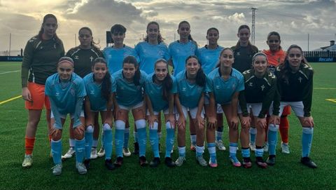 Las cadetes e infantiles de As Celtas ganaron, mientras el filial cedi un empate.