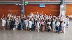 El acto de despedida tuvo lugar en el Arquitecto Marcide de Ferrol