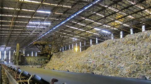 Imagen de archivo de la planta de Sogama en Cerceda, A Coru�a.