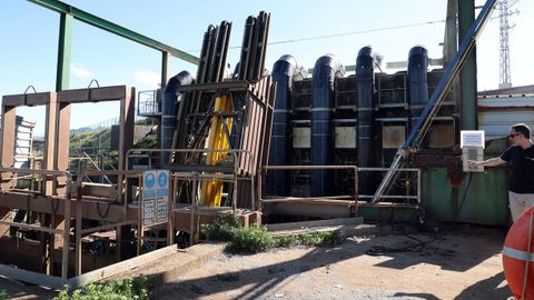 El  coraz�n  de la piscifactor�a: el pozo de bombeo